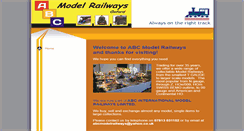 Desktop Screenshot of abcmodelrailways.com